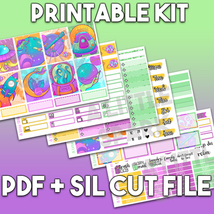 Vertical PRINTABLE Kit: Stellar