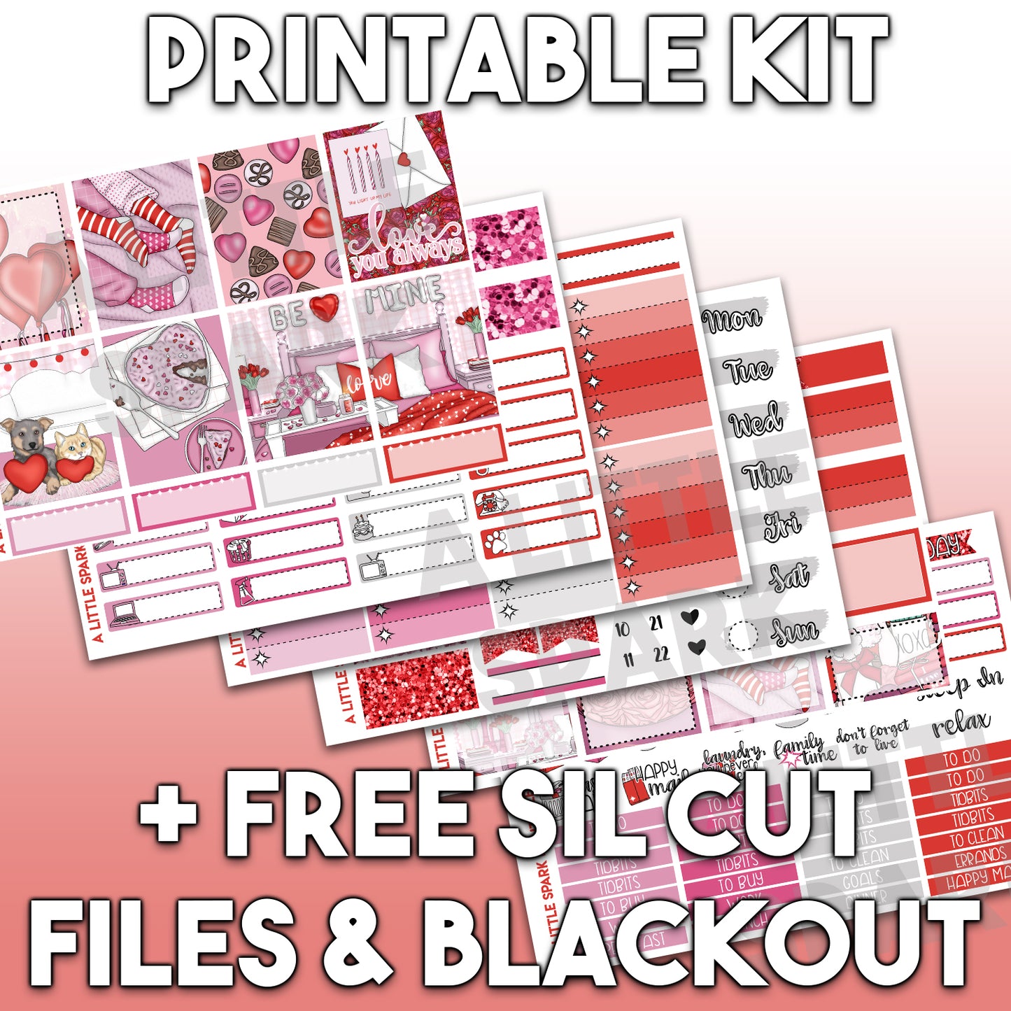 Vertical PRINTABLE Kit: Yours