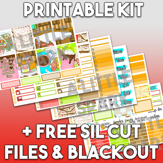 Vertical PRINTABLE Kit Gingy