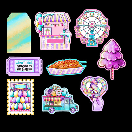 Winter Carnival: Die Cut Pack