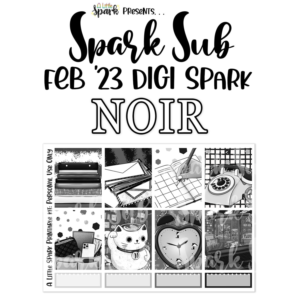 Digi Spark: NOIR ONE TIME PURCHASE