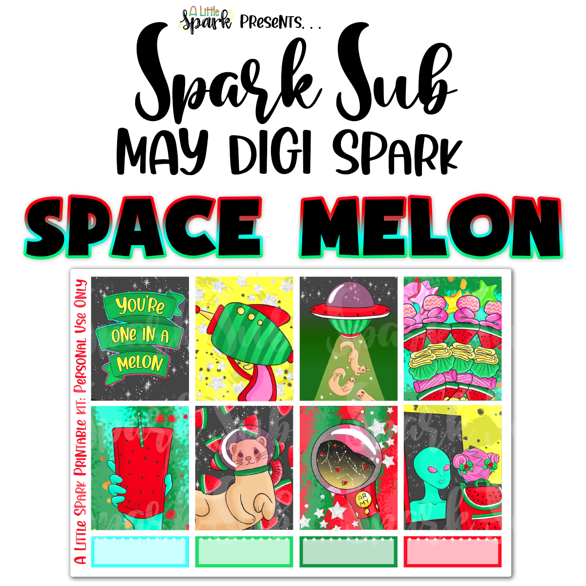 Digi Spark: Space Melon ONE TIME PURCHASE