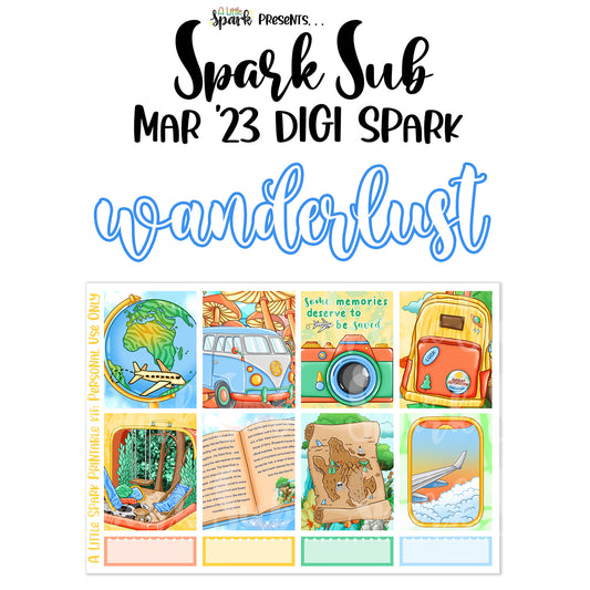 Digi Spark: WANDERLUST ONE TIME PURCHASE