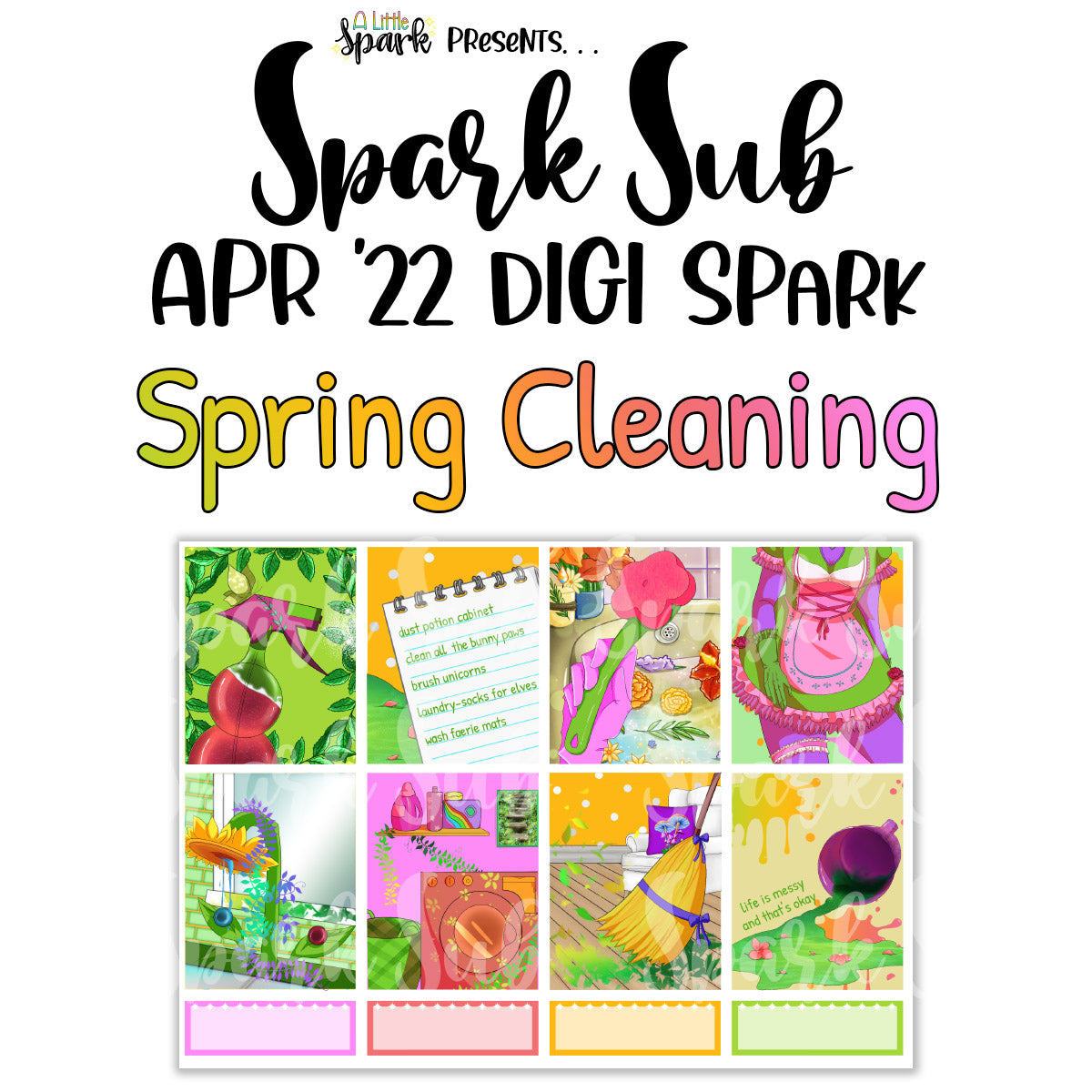 Digi Spark: Spring Cleaning ONE TIME PURCHASE
