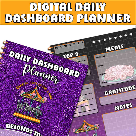 DIGITAL: Daily Planner // Horror Fest