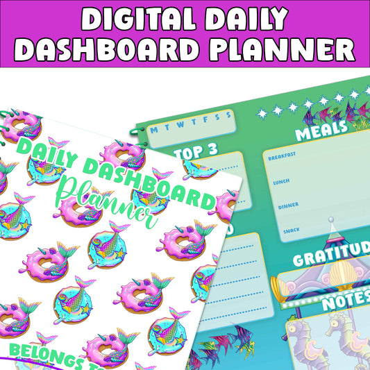 DIGITAL: Daily Planner // Seaside