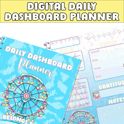 DIGITAL: Daily Planner // Winter Carnival