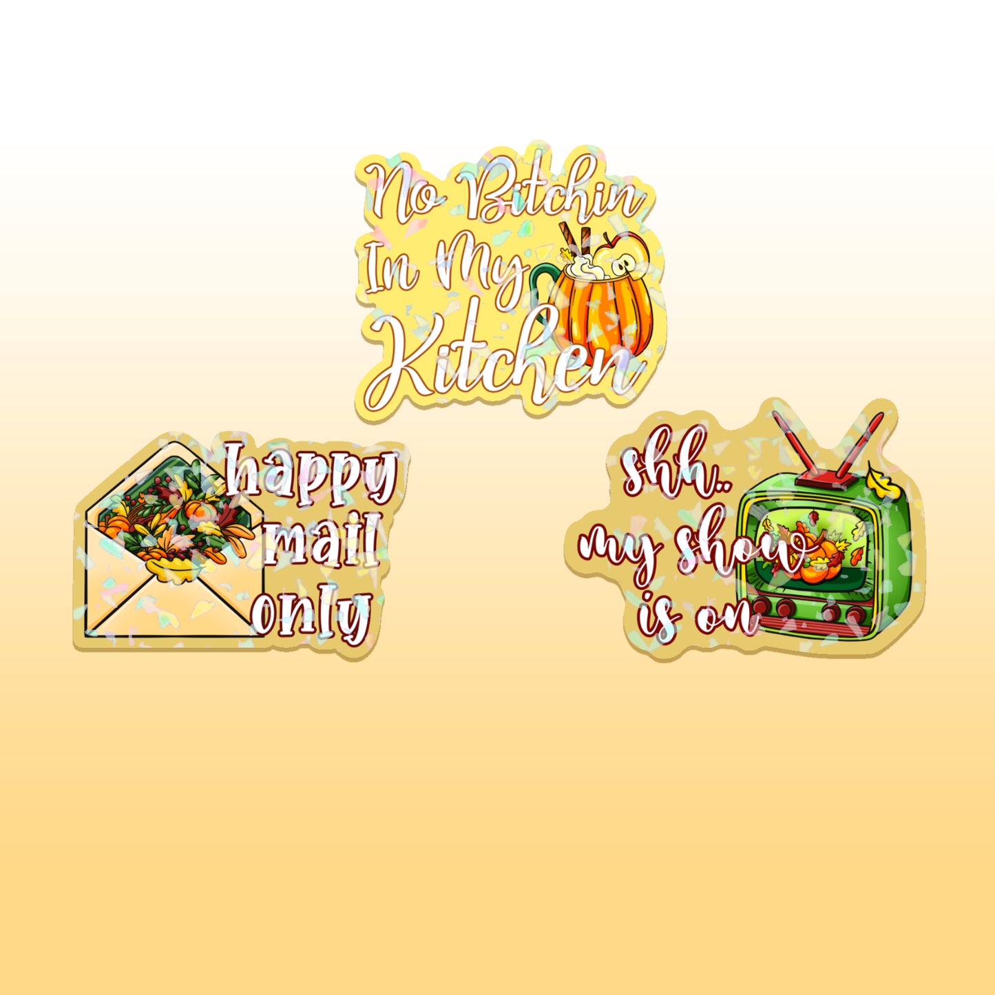 Fall Icons Holo Overlay Quotes