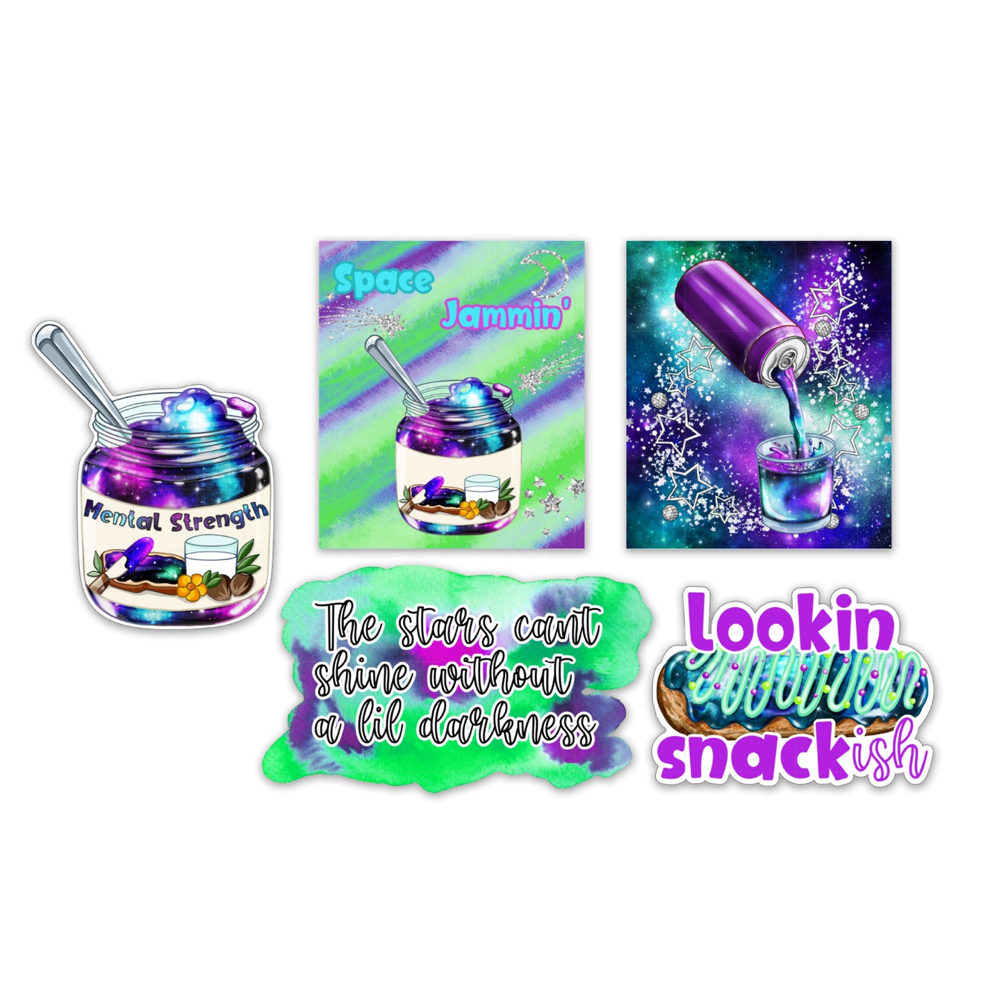 Galaxy Yums: Quotes Sticker Pack