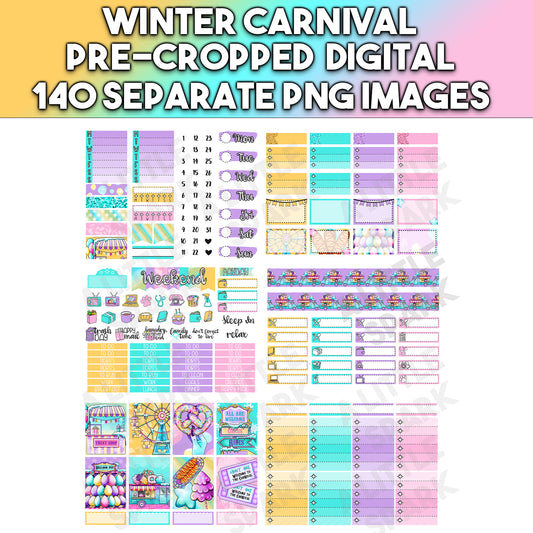 DIGITAL kit: Winter Carnival